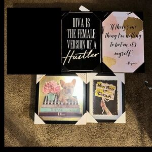 4 Piece Chic Wall Art